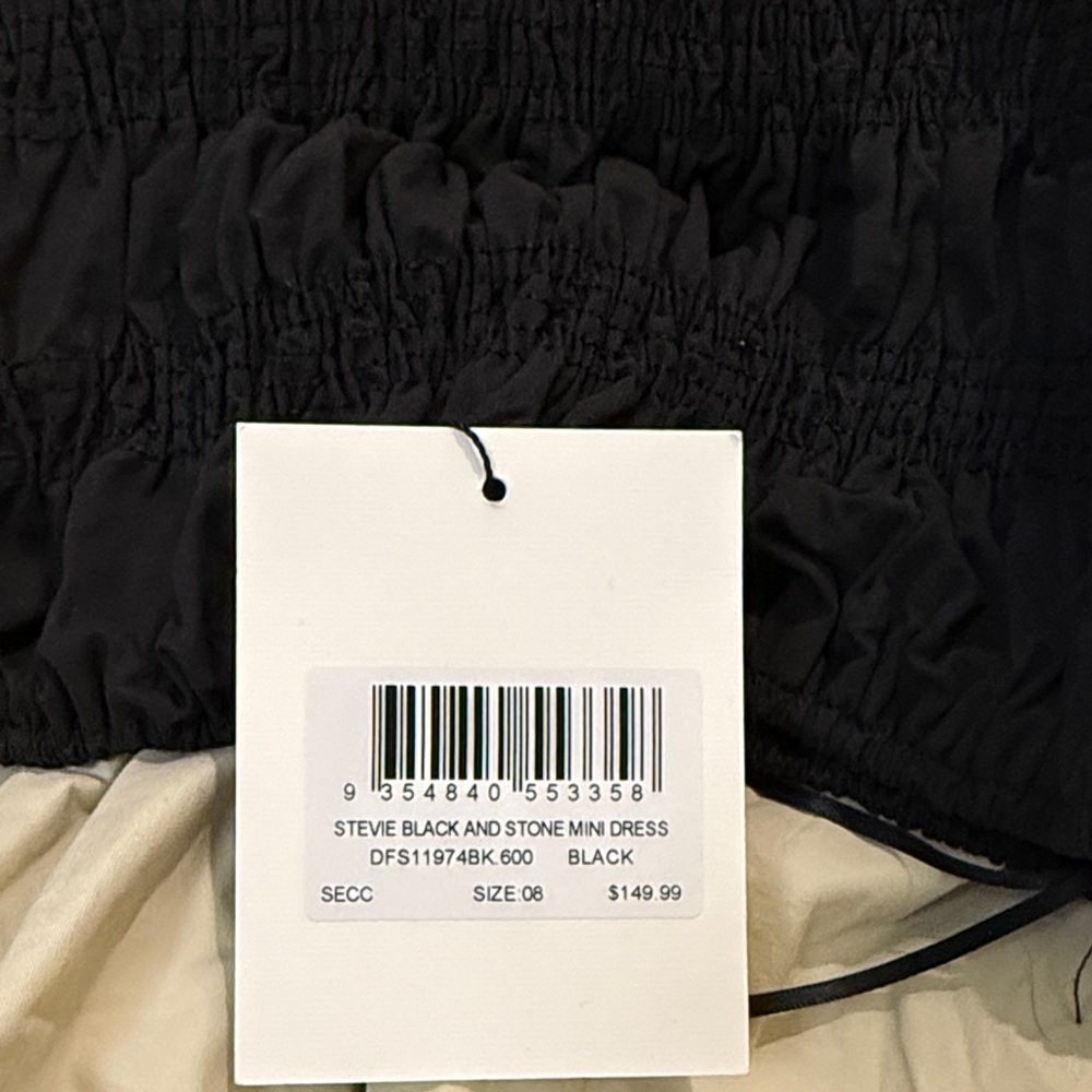 DISSH Black and Stone Stevie Mini Dress - Picture 5 of 6
